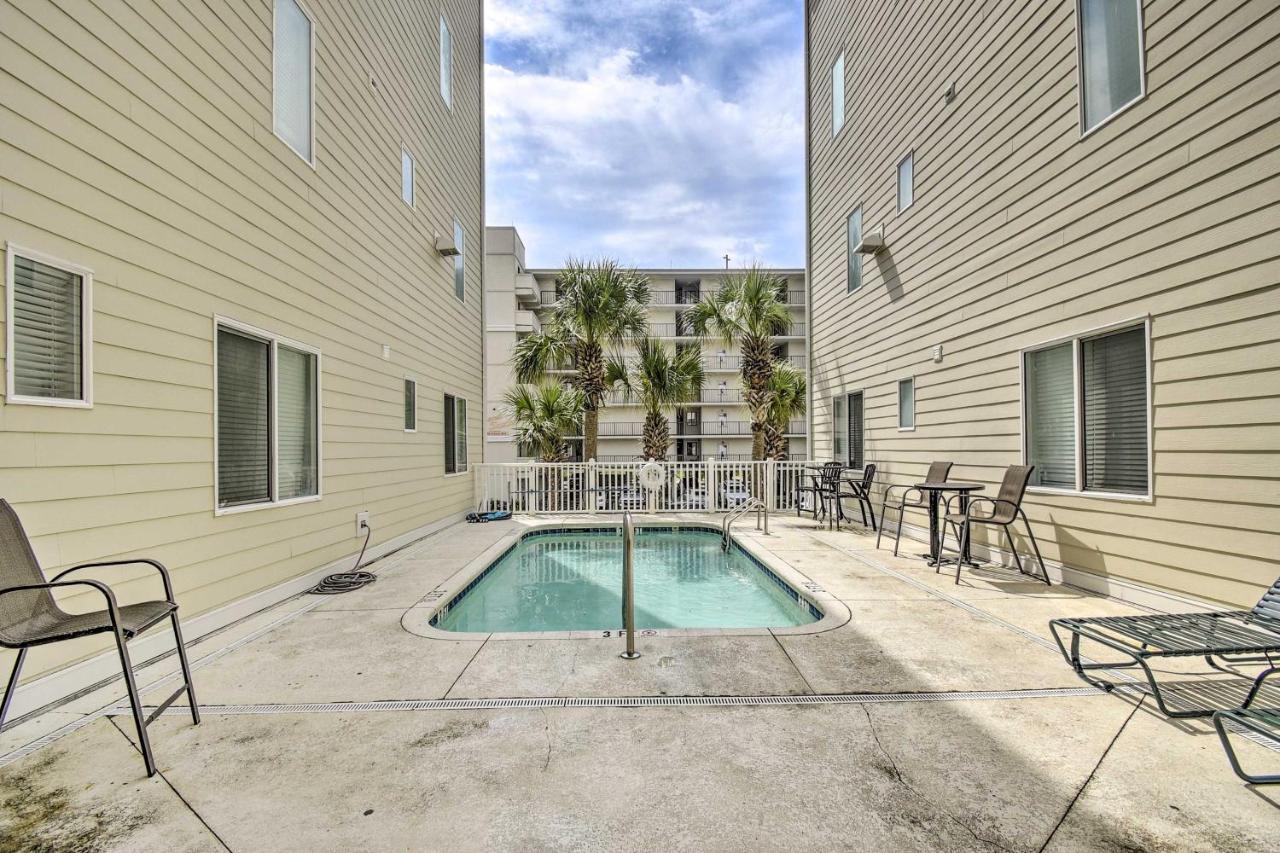 Roomy North Myrtle Beach Condo, Walk To Beach المظهر الخارجي الصورة