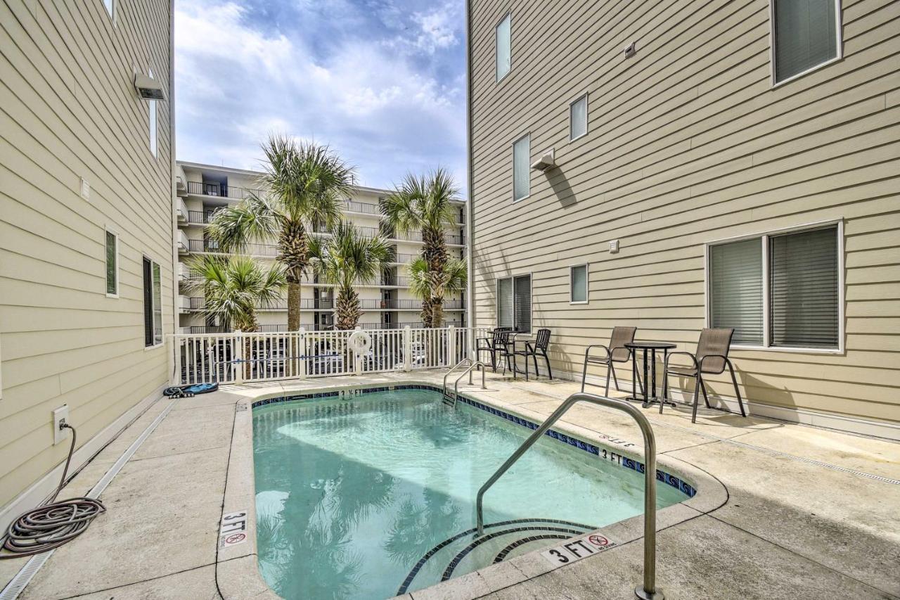 Roomy North Myrtle Beach Condo, Walk To Beach المظهر الخارجي الصورة